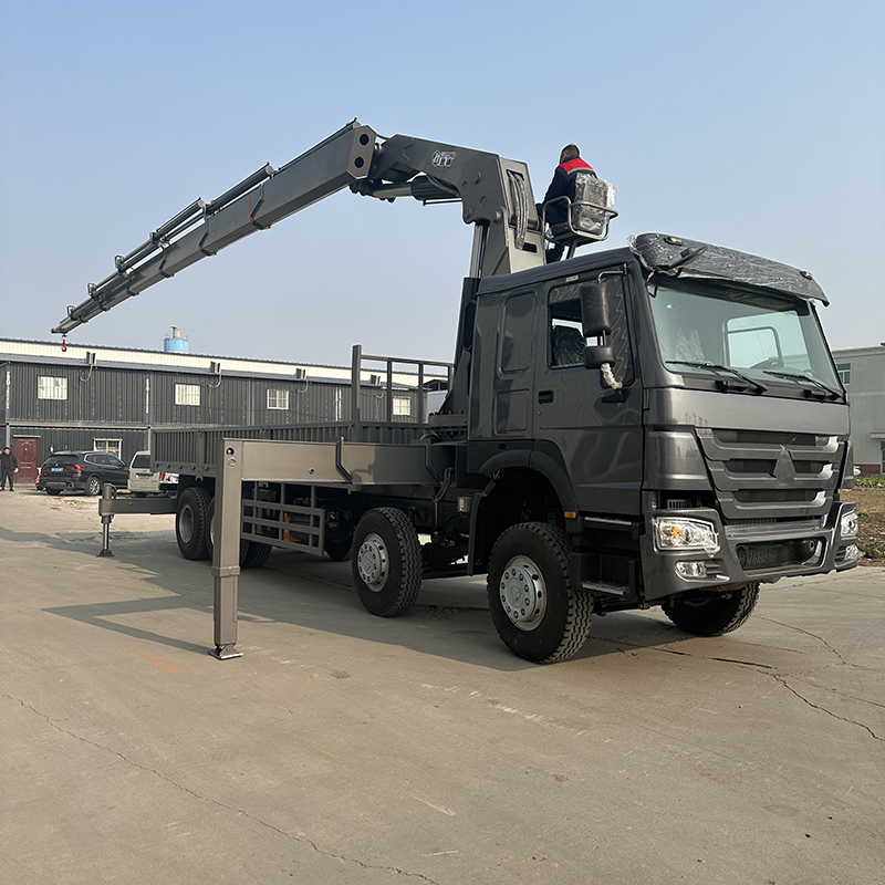 Folding Boom Truck Crane Installation Cases